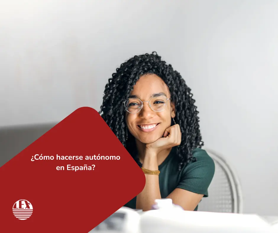 imagen de chica con pelo ondulado usada como fondo para cómo hacerse autónomo en españa